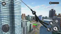 Real Stickman Ninja Rope Hero Spider: Vice Town Screen Shot 0