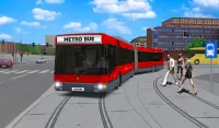 市 運転 シミュレーター バス ゲーム Screen Shot 2