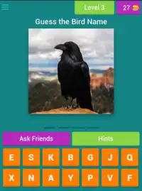 Bird Name Quiz Screen Shot 4