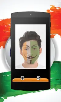 Indian Face Flag Screen Shot 4