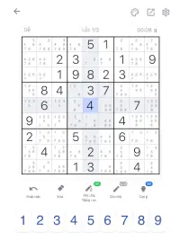 Sudoku - Trò chơi giải đố Screen Shot 13