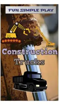 Kids Construction Truck Games Screen Shot 0