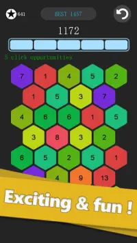 Click Hexagon -Fun puzzle game Screen Shot 3