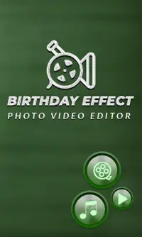 Birthday Photo Effect Video Screen Shot 0