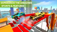 Race Off - Stunt Car Games 3D Screen Shot 1