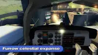 Pilot in Airplane Boeing Sim Screen Shot 0