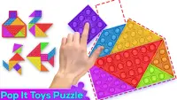 Pop It 3D Puzzle : fidget toys puppet games Screen Shot 2