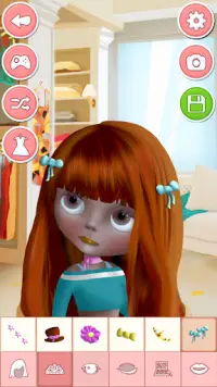 女の子のためのゲームまで人形ドレス Screen Shot 1