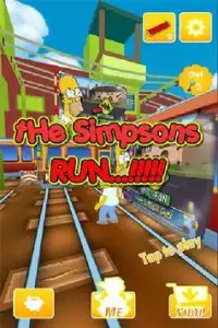 Simpsons™ Dash 3D - Subway Run Surfer Screen Shot 0
