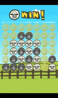 Four sheep in a row Screen Shot 0