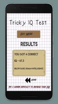 Tricky IQ Test Screen Shot 2