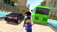 City Traffic Moto Racing Screen Shot 7