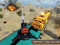 قطار مقابل دبابة: الهيجان اطلاق النار Screen Shot 13