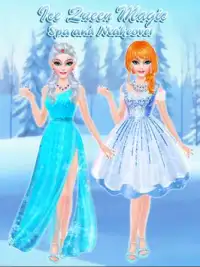 Ледяная королева Magic Spa и макияж Screen Shot 4