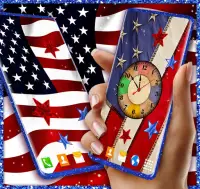 American Flag Wallpapers ⭐ USA HD Wallpaper Theme Screen Shot 2