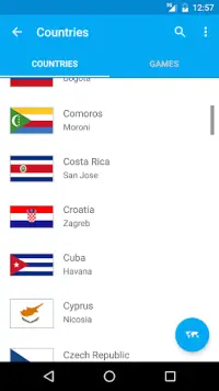 Países do mundo Screen Shot 0