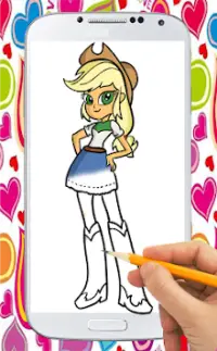 How To Draw Equestria Girls Screen Shot 1