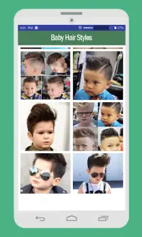 Styles de cheveux pour bébé Screen Shot 2