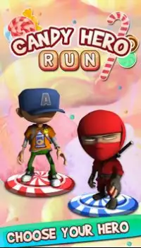 Candy Hero: Dash Runner Screen Shot 0