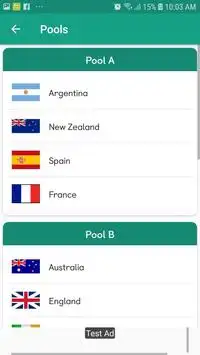 Hockey World Cup Schedule 2018 Screen Shot 2