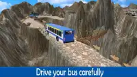 Fora estrada Turista ônibus 3D Screen Shot 3