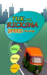Tuk Tuk Rickshaw Speed Racing Screen Shot 7