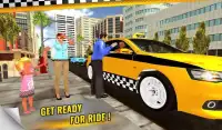 City Taxi Driver: Yellow Cab Crazy Car Driving Screen Shot 11