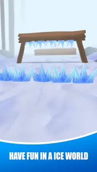 The frozen snowman-Endless Run Screen Shot 2