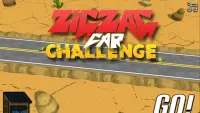ZigZag Car Challenge Screen Shot 0