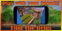 Find The Items map MCPE – карта для Minecraft PE Screen Shot 1