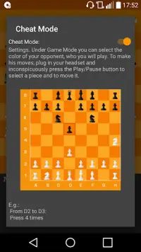 Chess Cheater 2.0 Screen Shot 1