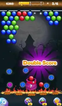 Bubble Bash Shooter Halloween Screen Shot 0