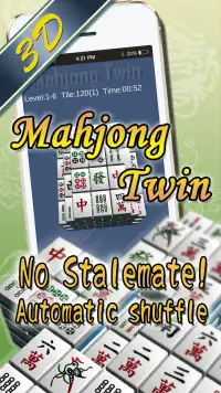 Mahjong Twin 3D Screen Shot 0