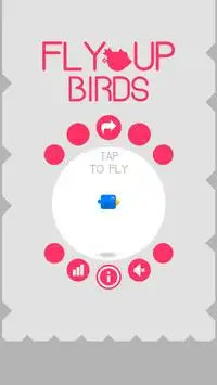 Fly Up Birds : Tap To Fly Screen Shot 1