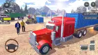 Real Offroad Cargo Truck Sim: Hill Climb Driver Screen Shot 9