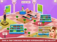 クレイジースーパーマーケットショッピング - 買い物を楽しもう！ Screen Shot 1