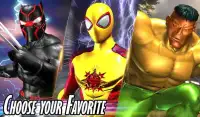 Héroe araña volador super monstruo: batalla ciudad Screen Shot 11