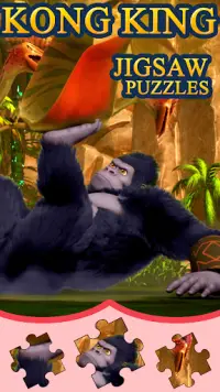 Kong king of the apes Jigsaw Puzzles - Game Screen Shot 2