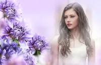 Flower Photo Frames - beautiful rose colors effect Screen Shot 3