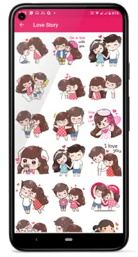 Kiss Me Love Stickers: Kiss Me Wallpaper Screen Shot 0