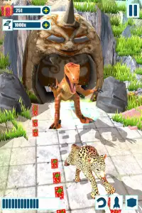 Leopard Survival:Endless Cheetah rush Animal Game Screen Shot 1