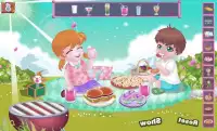 park piknikowy dekoracji dziewcząt gry Screen Shot 4