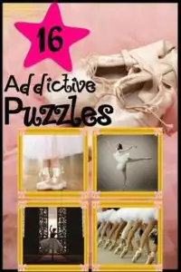 Ballerina Puzzle Games- Free Screen Shot 1