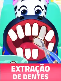 Zoo Dentist: Game Infantil Screen Shot 0