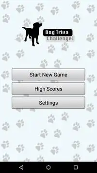 Dog Trivia Challenge Screen Shot 0