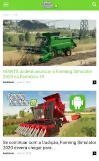 Farming Simulator 2020 (FS20) - News Screen Shot 1