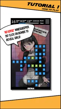 Minesweeper Girl Screen Shot 1