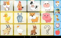 Farm animals for toddler Babies card Animal sounds Screen Shot 0