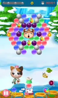 Pet Pop Bubble Shooter Screen Shot 2