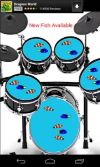 Fish Tank Drums Screen Shot 0